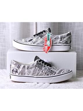 New! Size: 8 Men/9.5 Women | Vans x Harry Potter ComfyCush Era 'Newspaper'